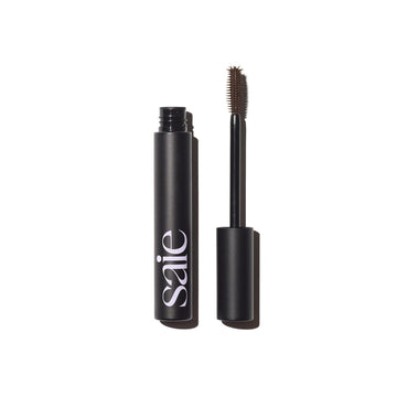 Saie Mascara 101 - Lash Lengthening Mascara for Thick, Bold, Lifted Lashes - Buildable Eye Makeup Formulated to Strengthen and Condition with Rich Nutrients - Brown (0.31 oz) Saie buy supplements canada