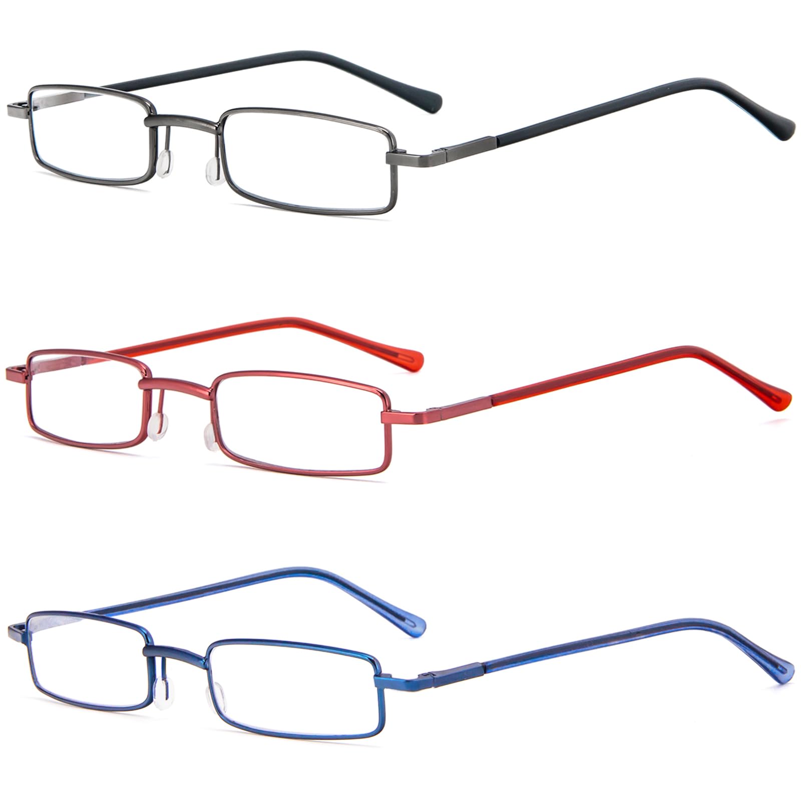 REAVEE 3 Pack Slim Pen Reading Glasses Small Tube Stylish Readers for Women Men REAVEE buy supplements canada