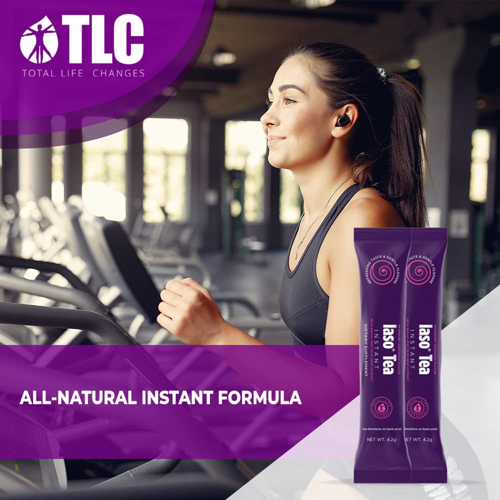 Total Life Changes Raspberry Lemonade Flavor Instant IASO Tea (15 Pack) Total Life Changes buy supplements canada
