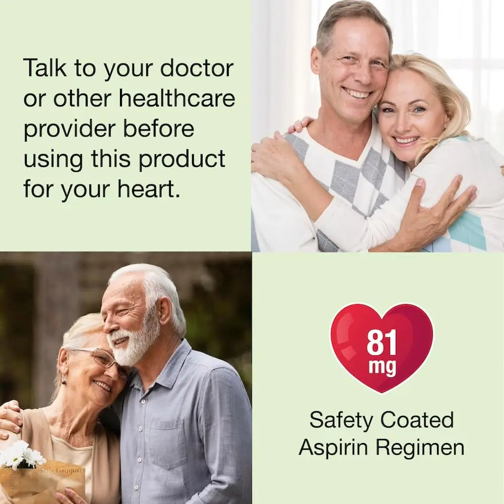 Puregen Labs Aspirin 81 mg Low Dose (NSAID) – 300 Enteric Coated Tablets P Puregen Labs buy supplements canada