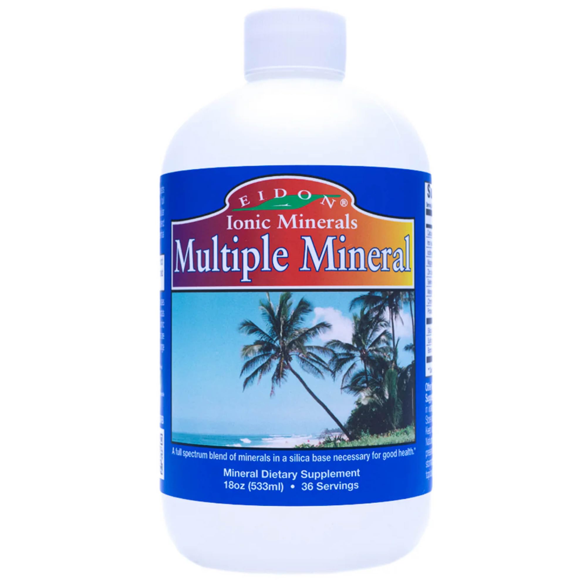 Eidon Multiple Minerals Supplement - Ionic Trace Mineral Drops for Water, with Zinc, Potassium, Chromium, & Magnesium, Natural Liquid Vitamins, Sugar Free & Bioavailable, for Men & Women - 18 oz Eidon Ionic Minerals buy supplements canada