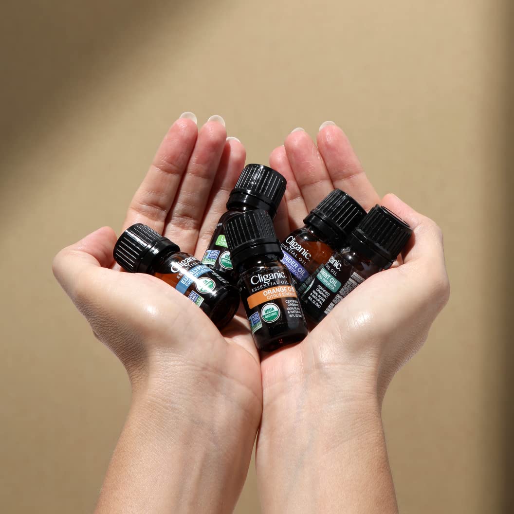 Cliganic Organic Peppermint Essential Oil - 100% Pure Natural for Aromatherapy Diffuser Cliganic buy supplements canada