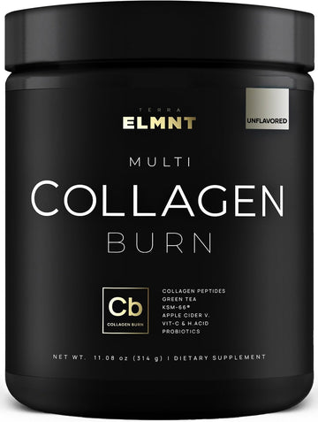 Super Collagen Powder for Women Weight Loss + Beauty w. Probiotics, Hyaluronic Acid, ACV, KSM-66, Biotin - Premium Multi Collagen Peptides Protein Supplement TERRA ELMNT buy supplements canada