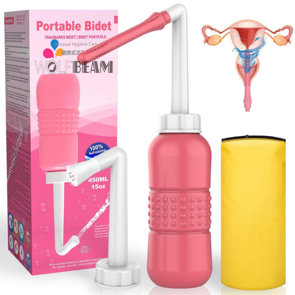 Wolfbeam 2IN1 Portable Hand-held Vulva and Anus Cleaner and Personal Health Vaginal Washing WOLFBEAM buy supplements canada