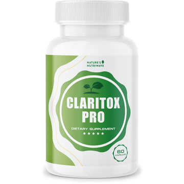 Claritox – Daily Wellness Supplement with Zinc, Chromium, Alpha Lipoic Acid, Green Tea Extract, Resveratrol & Botanical Blend – Non-GMO, Stimulant-Free Formula – 60 Caps, 30 Servings, 1 Month Supply Nature’s NutriWave buy supplements canada