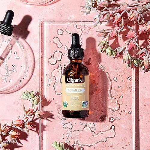 Cliganic Organic Argan Oil for Hair, Face & Skin (1oz) - 100% Pure, Cold Pressed Cliganic buy supplements canada