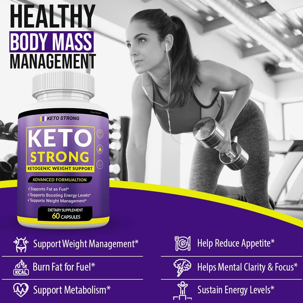 Gold Nutra (3 Pack) Keto Strong Diet Pills, New 2022 Formula, 3 Month Supply Gold Nutra buy supplements canada