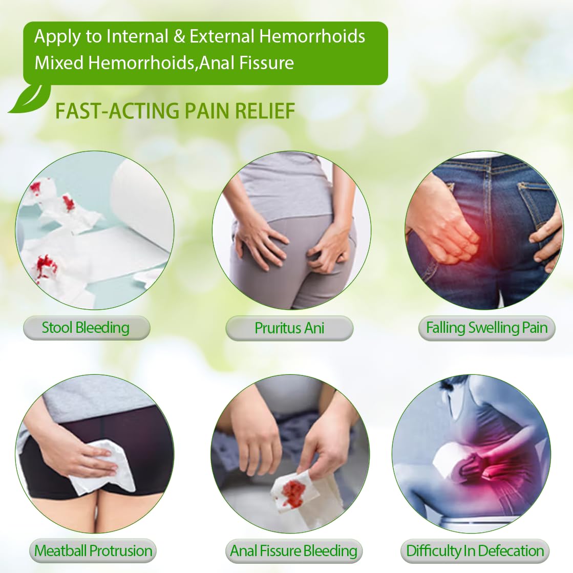 BONIORRI Hemorrhoid & Fissure Relief Ointment 20g Tube– Maximum Strength Hemorrhoid Cream, Herbs Fast Acting Ingredients. (0.7 oz Total) BONIORRI buy supplements canada