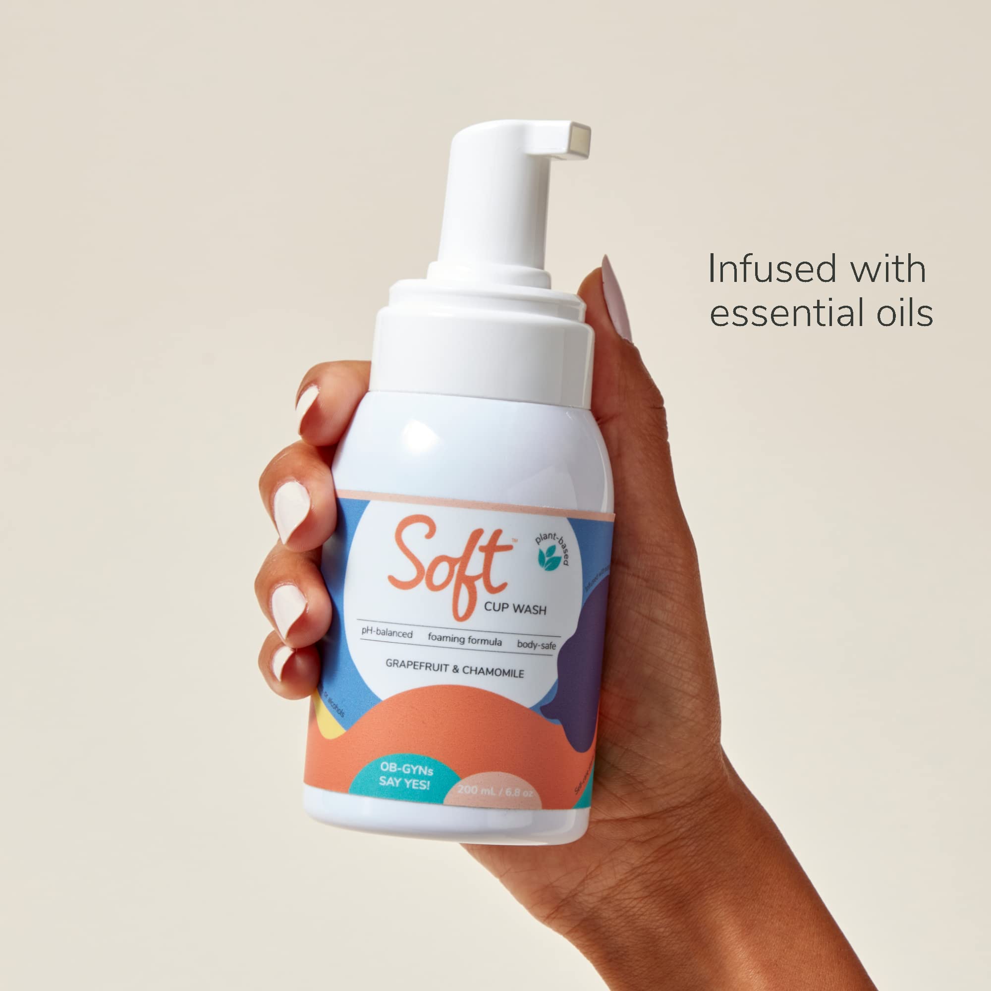 Soft Cup Wash | Menstrual Cup Cleanser for Silicone Period Cups | 6.8 oz | pH-Balanced Softcup buy supplements canada