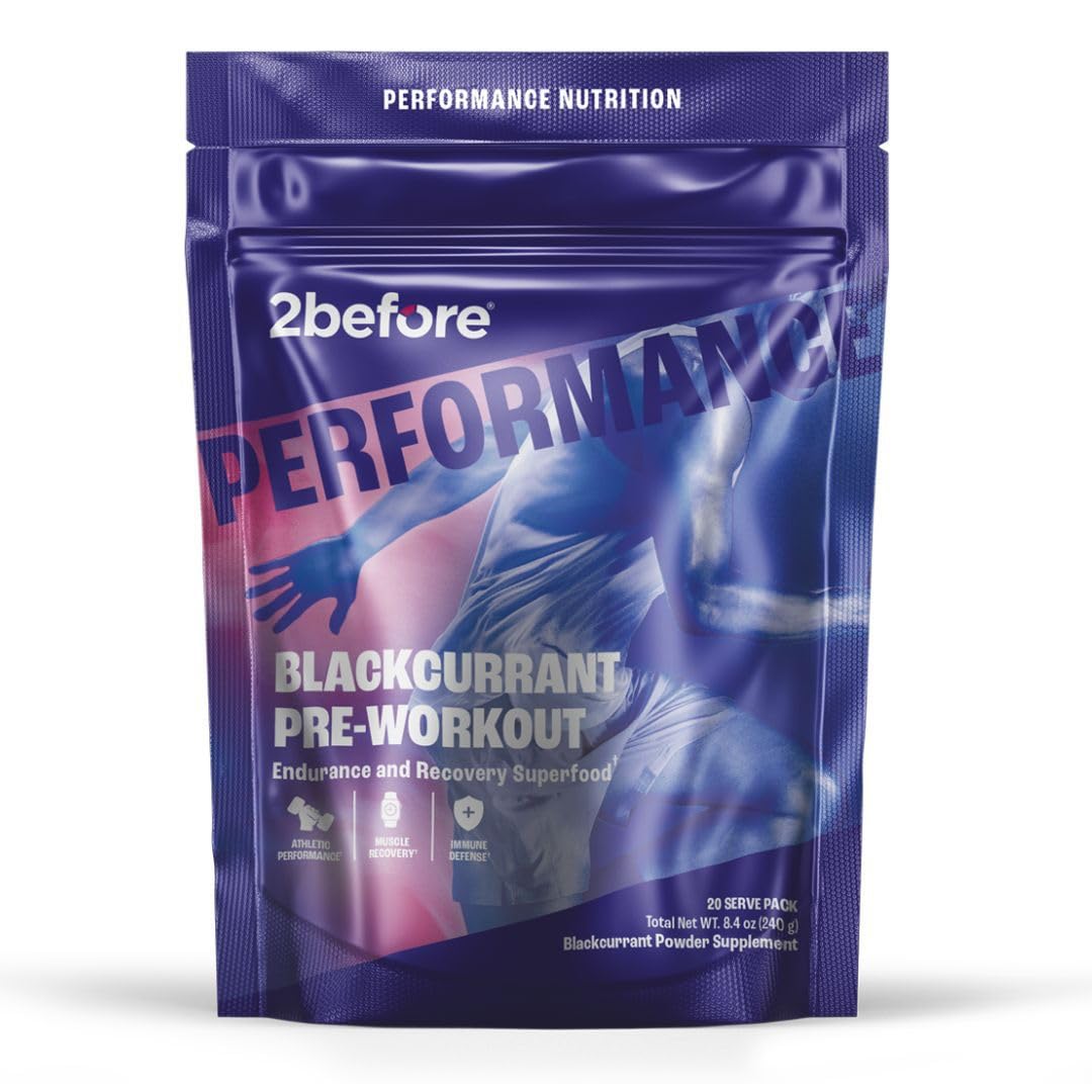 2before Blackcurrant I All Natural Vegan Pre Workout, Caffeine Free I Clean Energy 2before buy supplements canada
