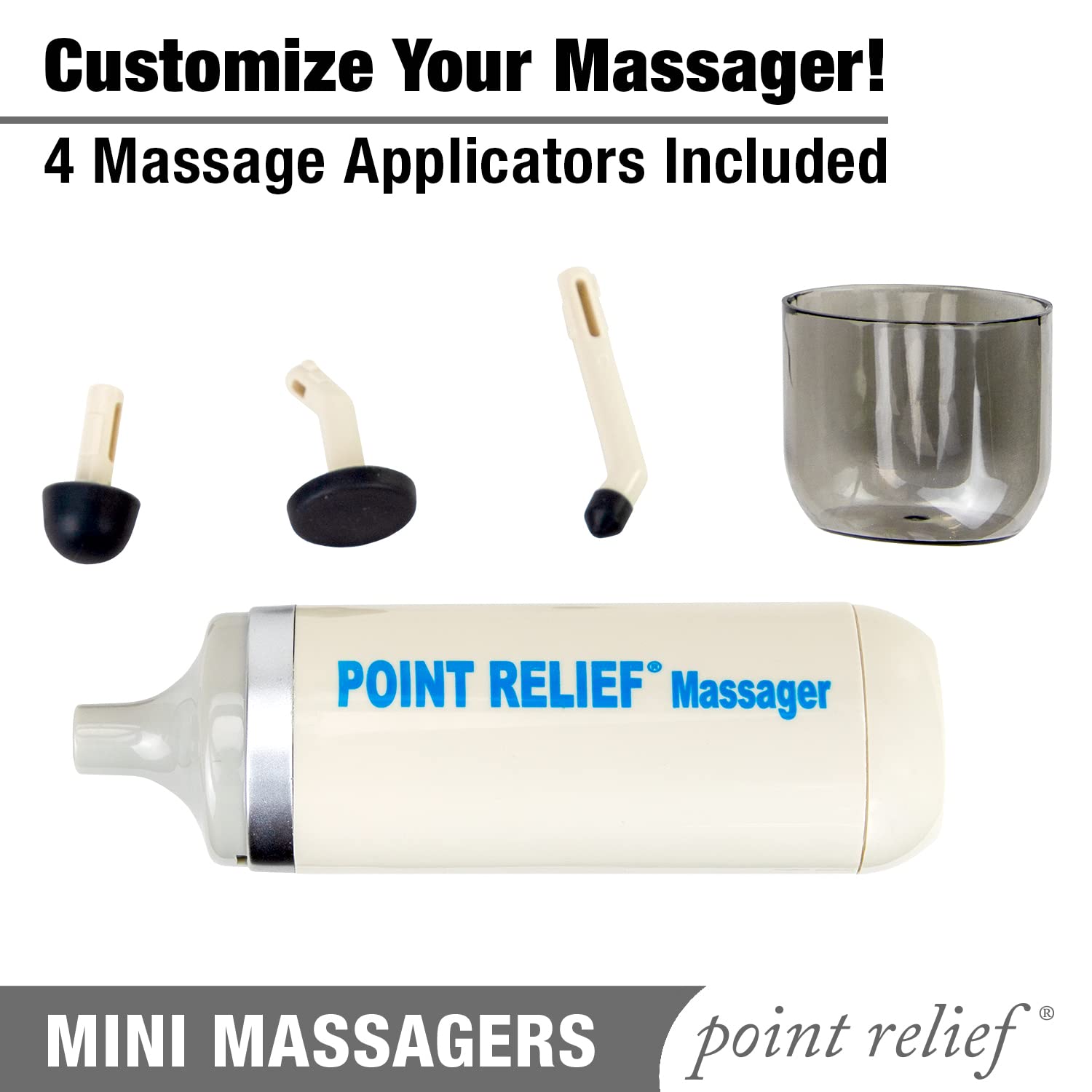 Point Relief 14-1050 Mini Massager for Handheld Targeted Massage Therapy Relieve Muscle Pain Point Relief buy supplements canada