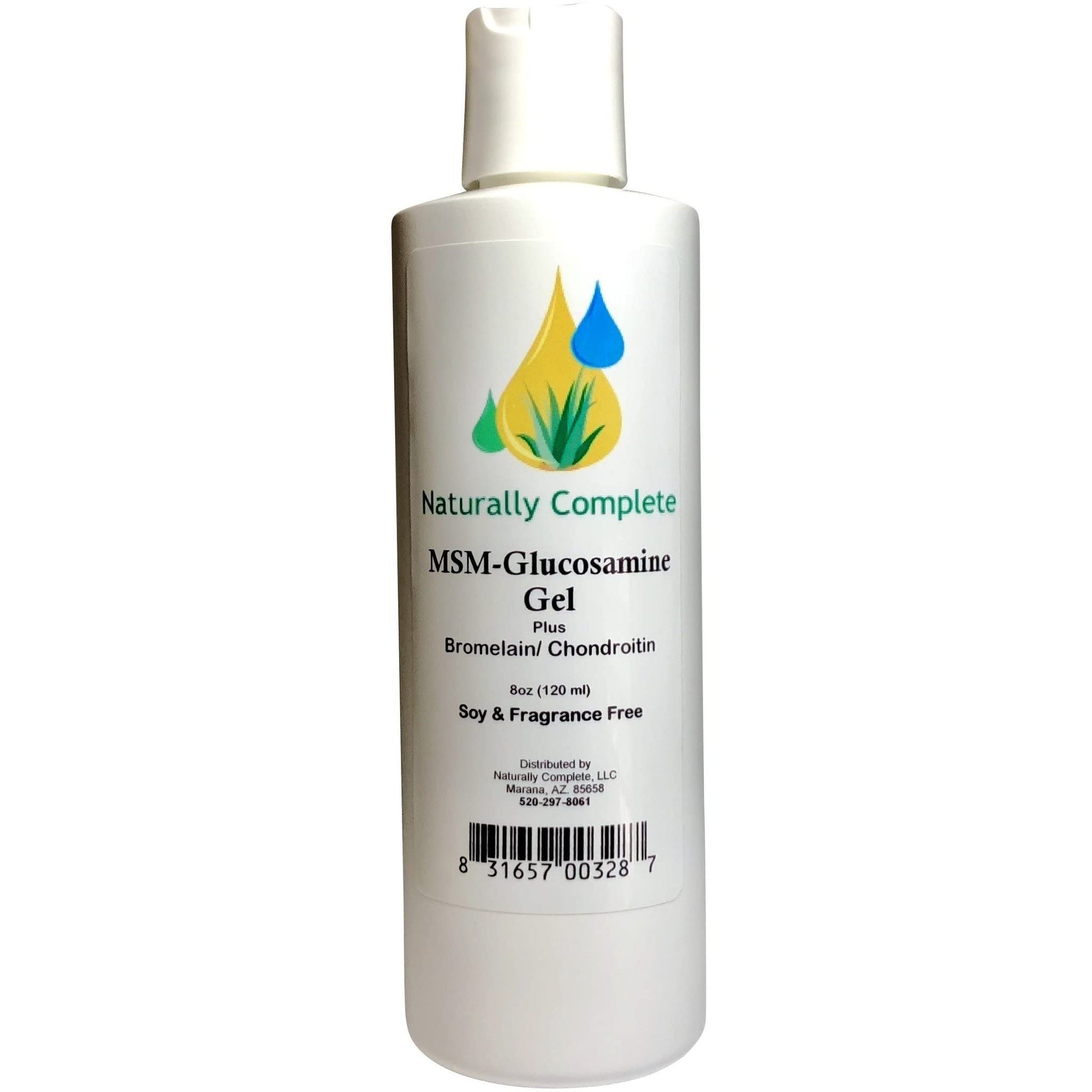 Naturally Complete MSM Plus Glucosamine Bromelain & Chrondroitin 8 oz. Bottle Naturally Complete buy supplements canada