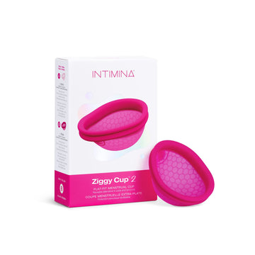 Intimina Ziggy Cup 2 - Extra-Thin Reusable Menstrual Disc, Period Cup, Disposable Menstrual Cup INTIMINA buy supplements canada
