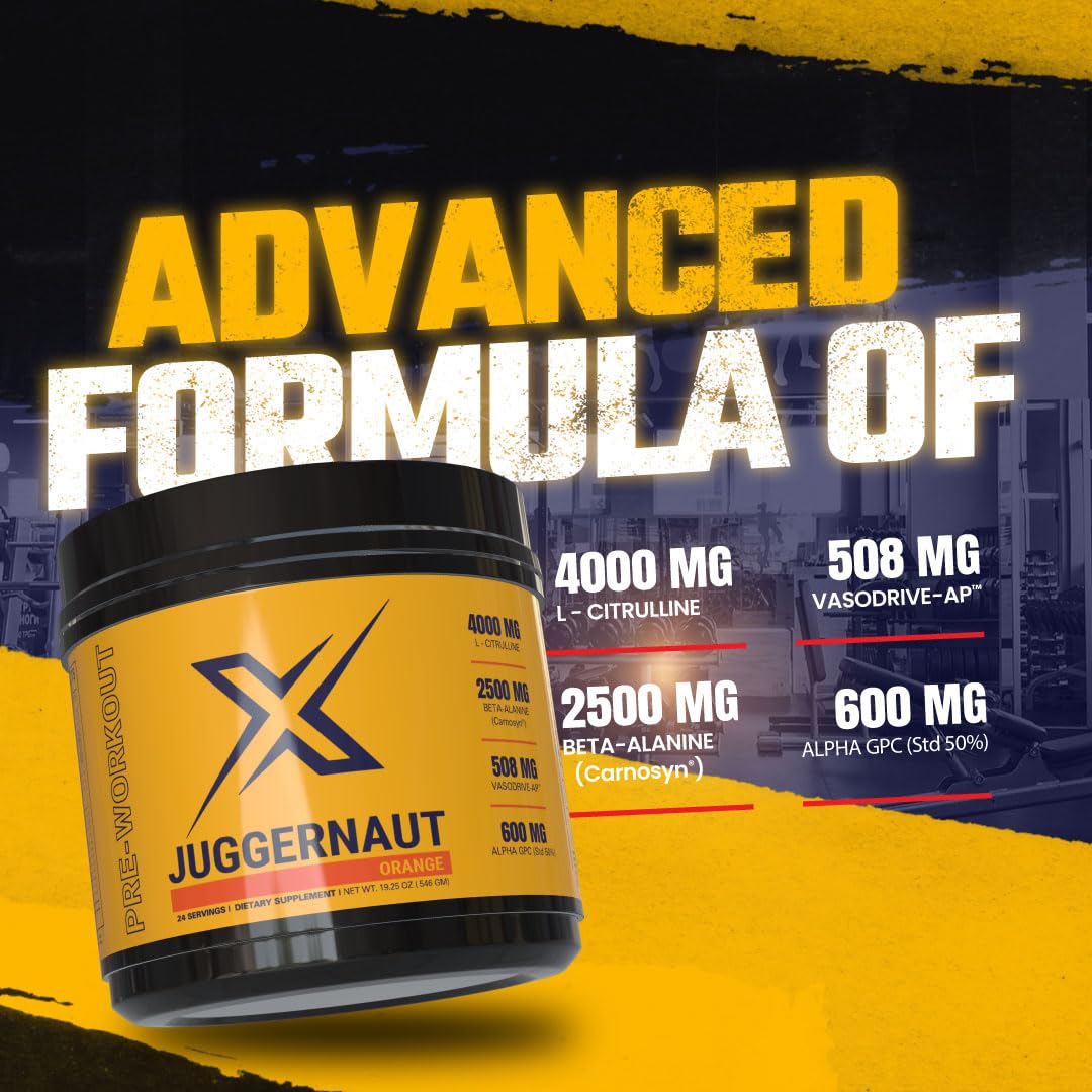 Juggernaut X Pre-Workout Supplement (Watermelon) - Boosts Strength, Endurance, Focus Infinite Labs buy supplements canada
