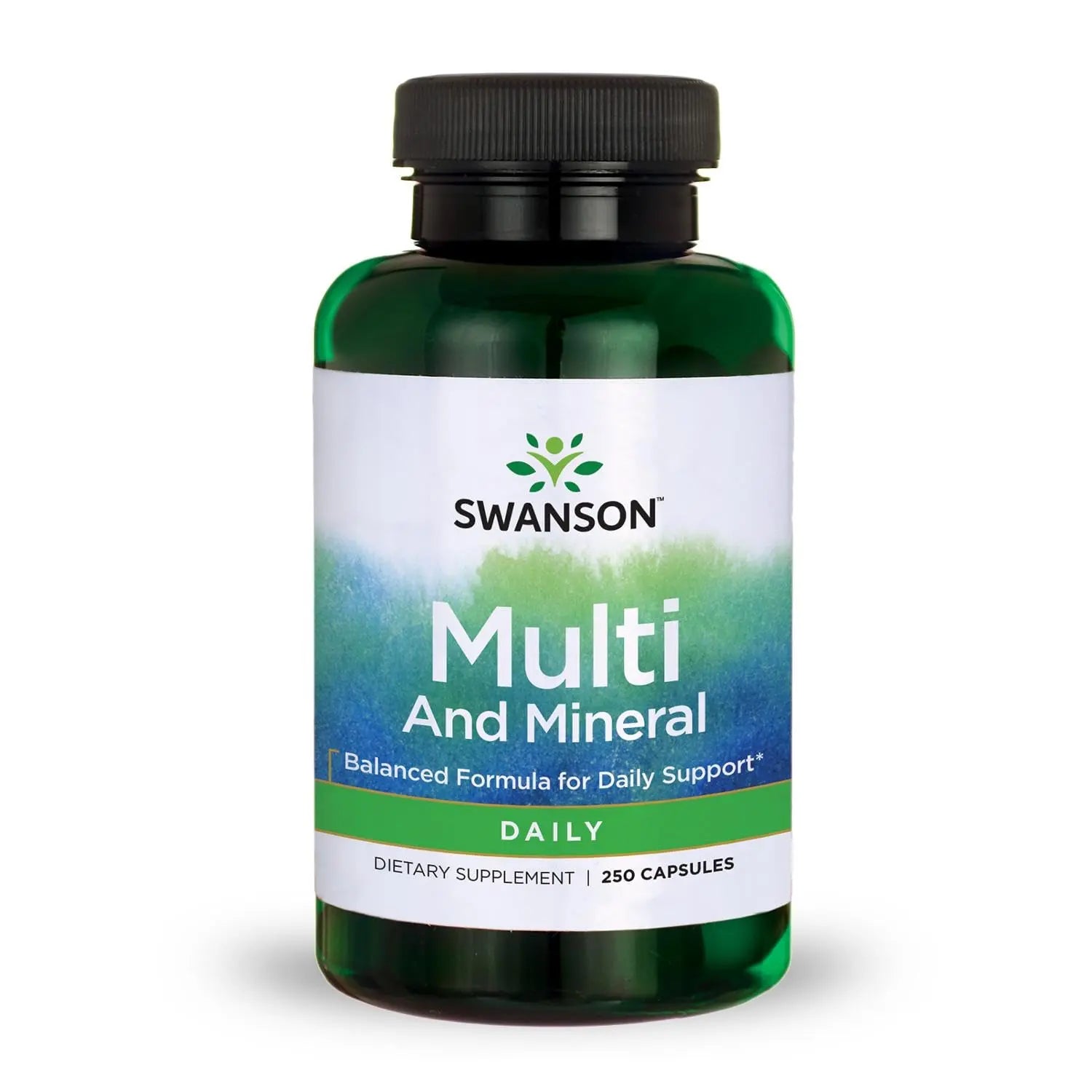 Swanson Multi and Mineral Daily Men's Women's Multivitamin Multimineral Health Supplement 250 Capsules (Caps) Swanson buy supplements canada