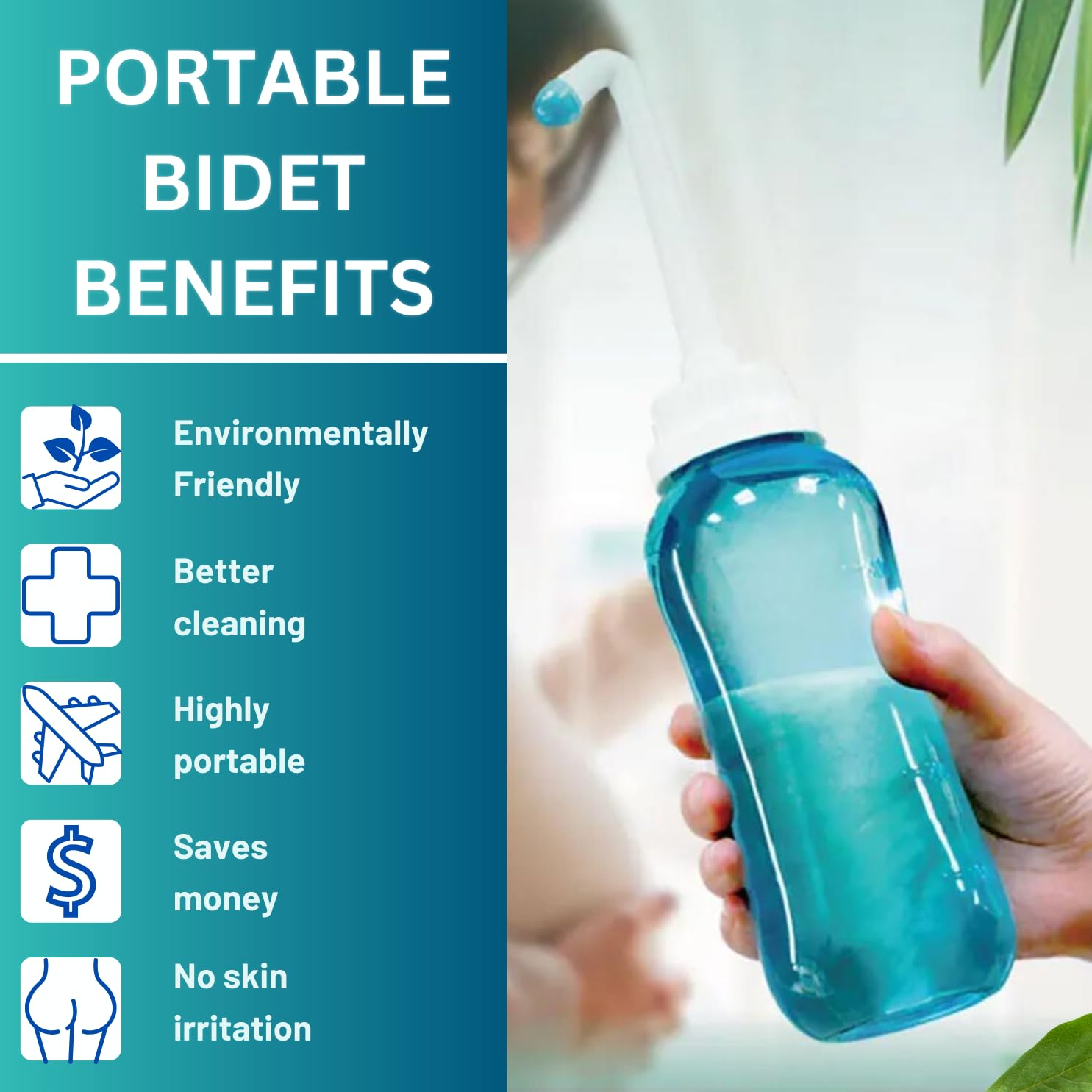 Peri Bottle , Squeeze-Free Portable Bidet for Postpartum Essentials, Peri Bottles for Feminine Hygiene TICALBAK buy supplements canada