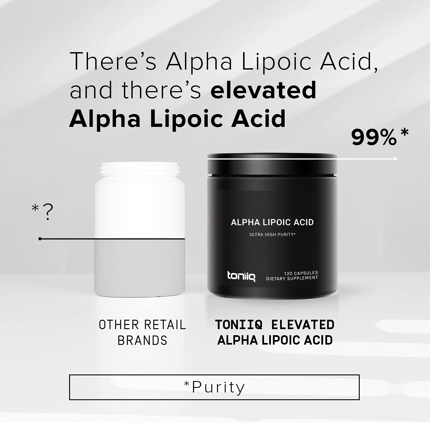 Toniiq 1000mg Ultra High Strength Alpha Lipoic Acid Capsules - Highly Purified 99%+ USP Toniiq buy supplements canada