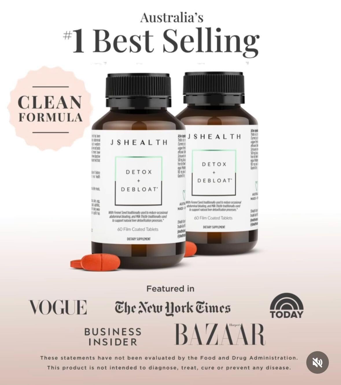JSHealth Vitamins Detox and Debloat Liver Health Formula | Liver Detox Pills | Debloating JSHealth buy supplements canada