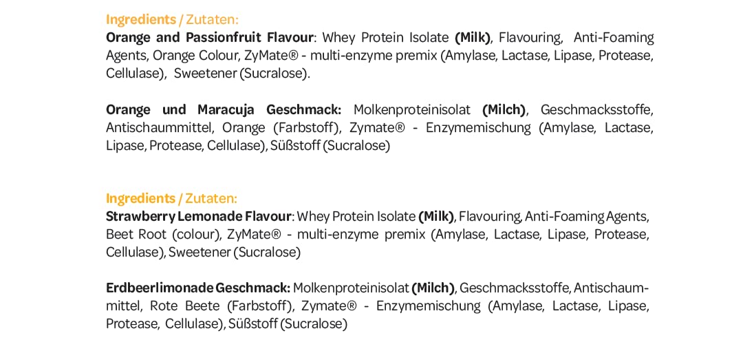 Clear Whey Isolate | Perform | (Orange and Passionfruit) | 500g (20 Servings) ROS Nutrition buy supplements canada