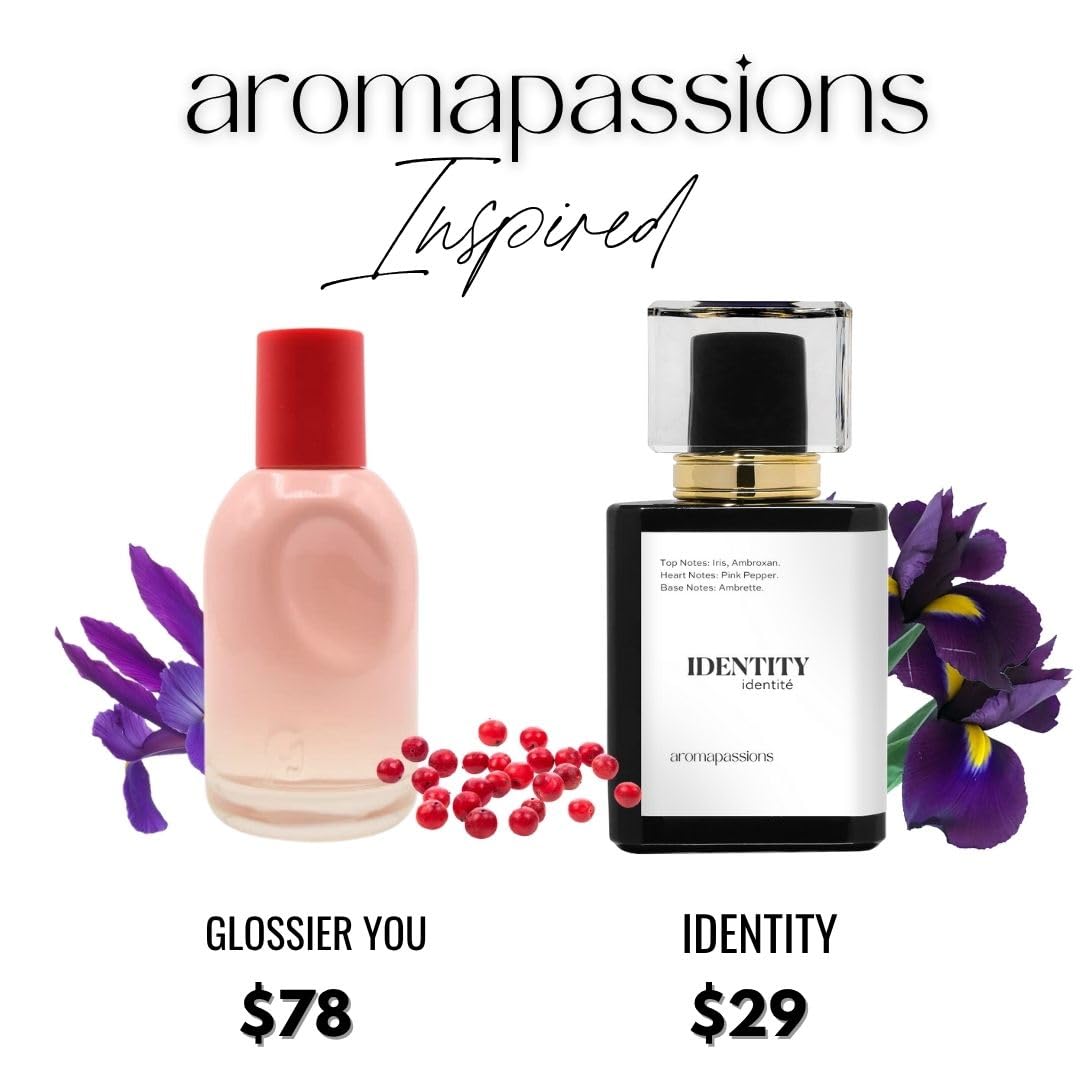 IDENTITY | Inspired by GLSSIER YOU | Pheromone Perfume for Men and Women | Extrait De Parfum | Long Lasting Dupe Clone Essential Oils Fragrance | Perfume De Hombre Mujer | (100 ml / 3.4 Fl oz) aromapassions buy supplements canada