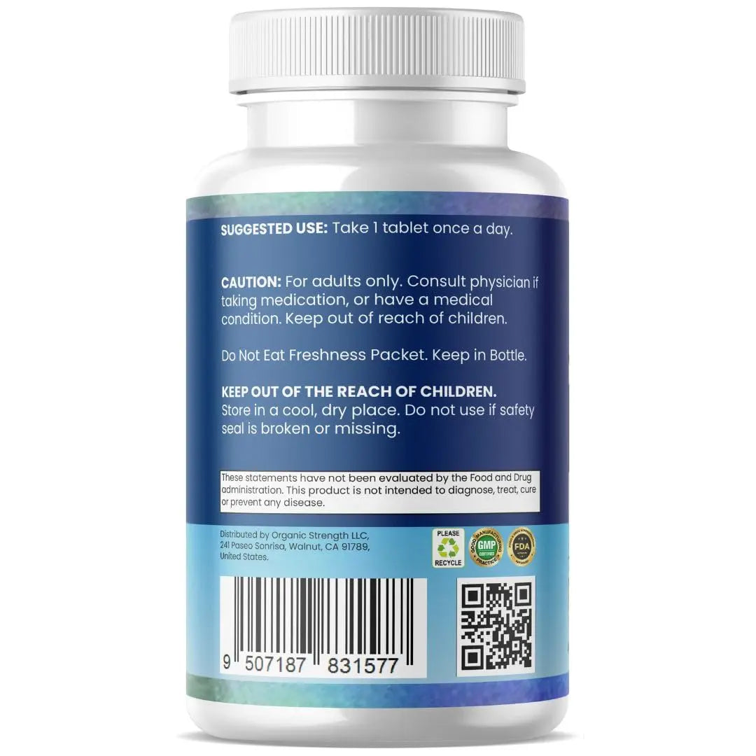 Organic Strength Daily Men's Multivitamins - Multivitamin for Men & Multimineral Supplement for Enhanced Energy Organic Strength buy supplements canada