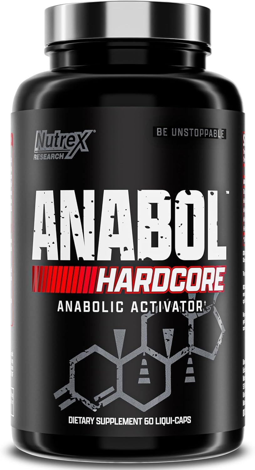 Nutrex Research Anabol Hardcore Anabolic Activator, Muscle Builder and Hardening Agent, 60 Pills Nutrex Research buy supplements canada