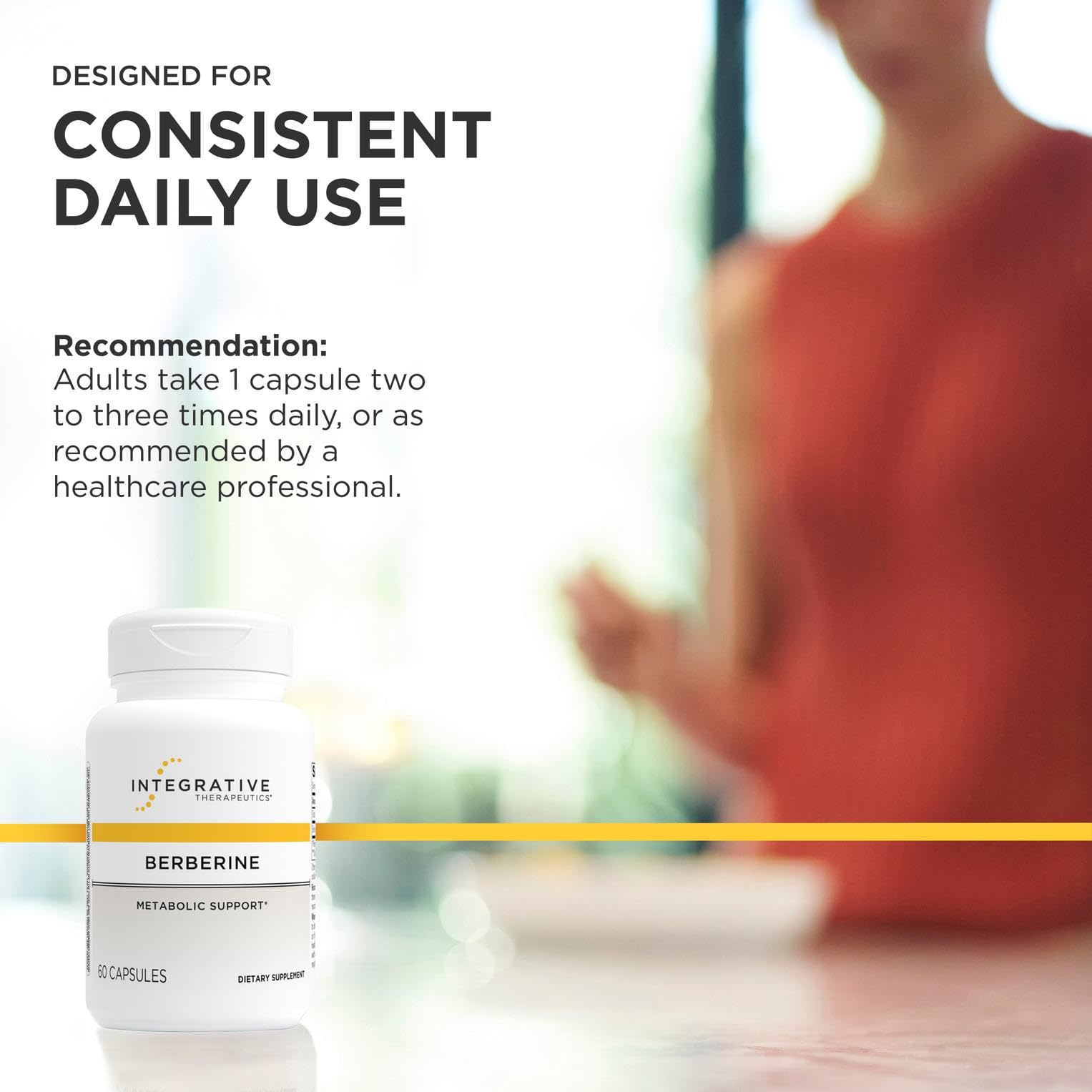 Integrative Therapeutics Berberine - Supports Metabolic Health & Cellular Energy Metabolism - Practitioner-Trusted Quality - Dairy-Free & Gluten-Free Integrative Therapeutics buy supplements canada