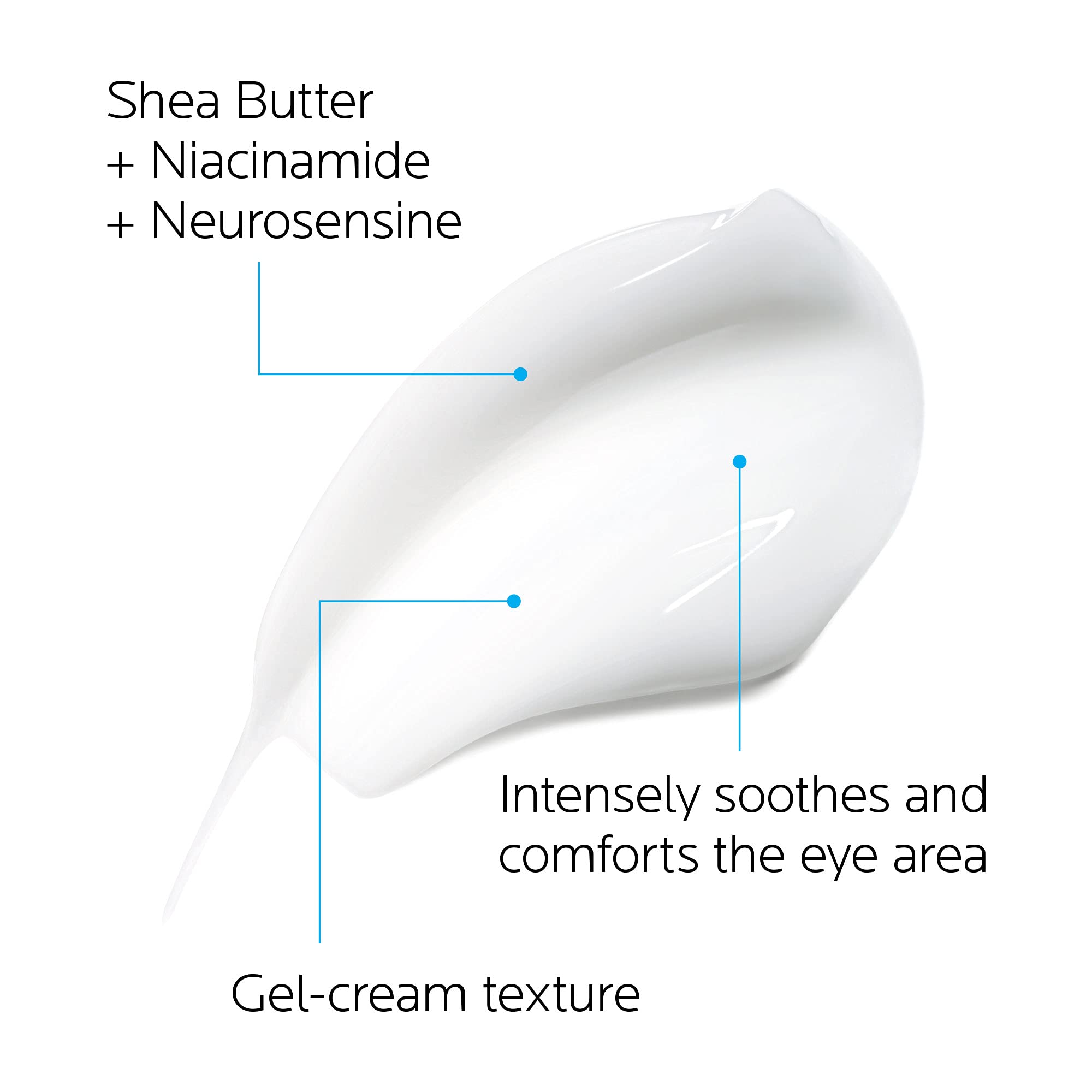 La Roche-Posay Toleriane Dermallergo Eye Cream Soothing Repair Moisturizer, Soothes and Comforts Sensitive Skin La Roche-Posay buy supplements canada