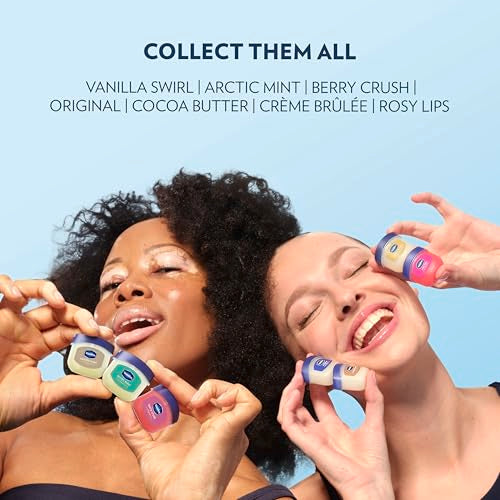 Vaseline Lip Therapy 2 Pack Original Mini For Dry, Chapped Lips Hydrating Lip Balm 0.5 oz Vaseline buy supplements canada