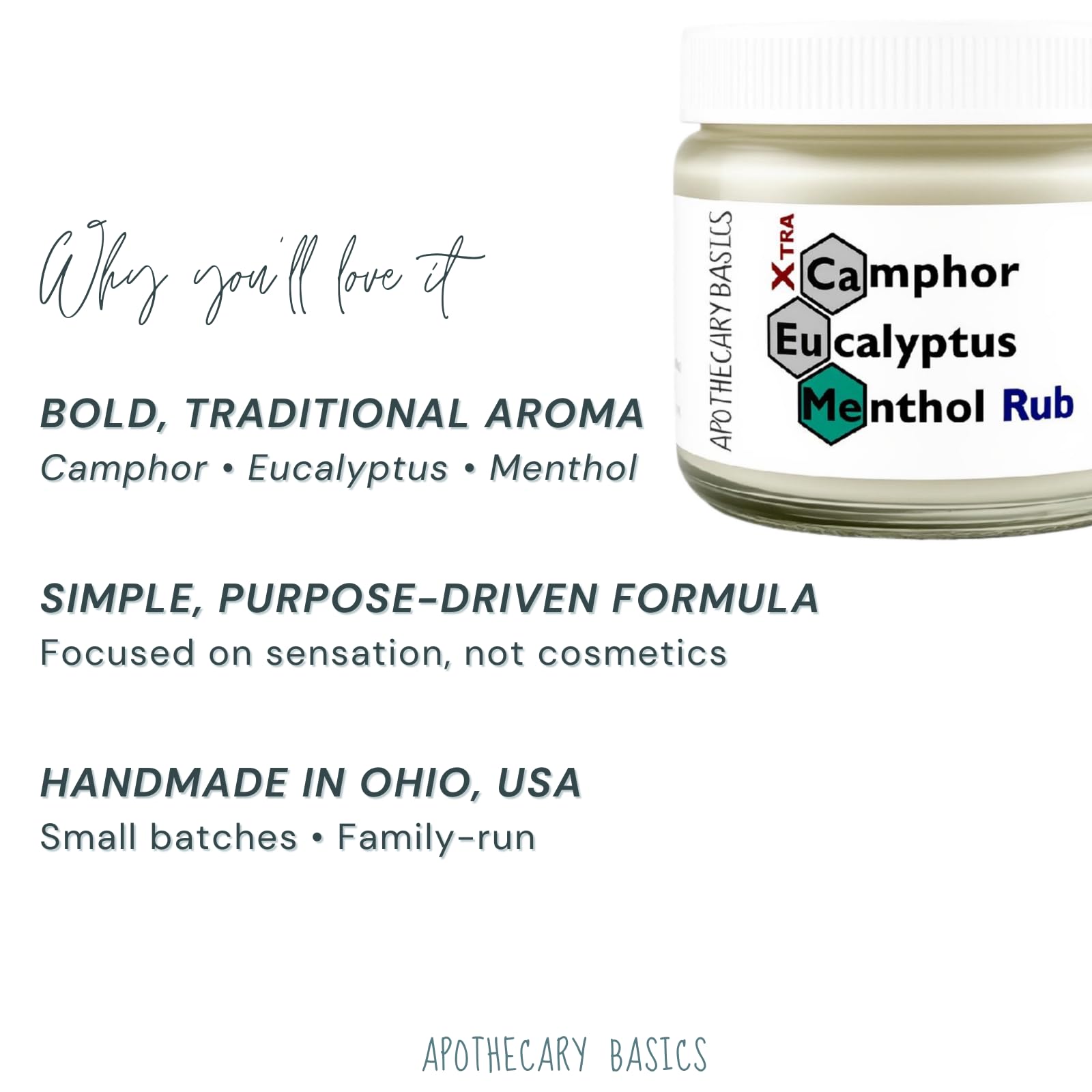 Camphor+Eucalyptus+Menthol Xtra Rub – Handmade with Menthol, Camphor & Eucalyptus – Soothing & Refreshing – 2.5 fl oz IEG Store buy supplements canada
