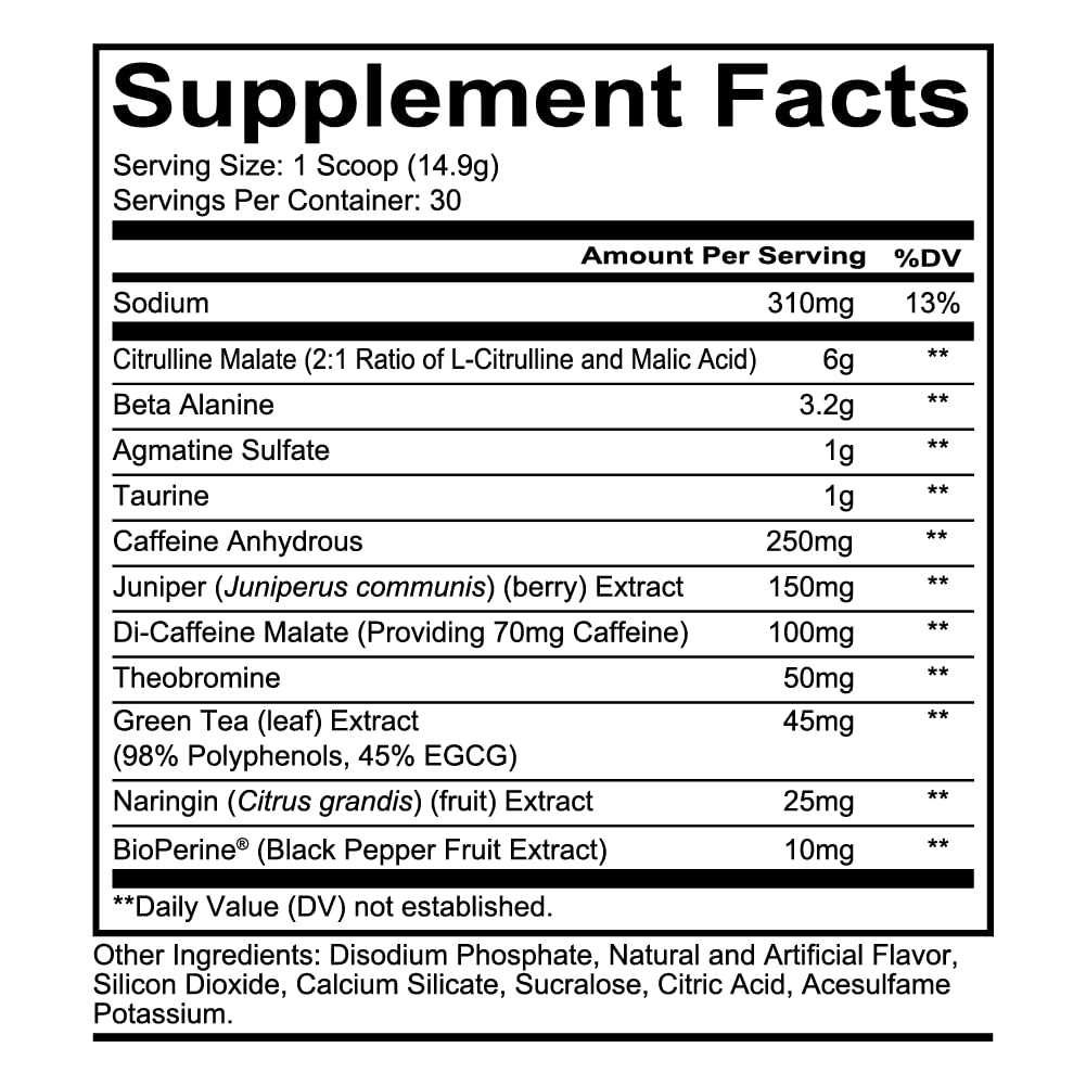 REDCON1 Total War Pre Workout, Watermelon - L Citrulline, Malic Acid, Green Tea Leaf Extract for Pump Boosting Pre Workout for Women & Men - 3.2g Beta Alanine REDCON1 buy supplements canada