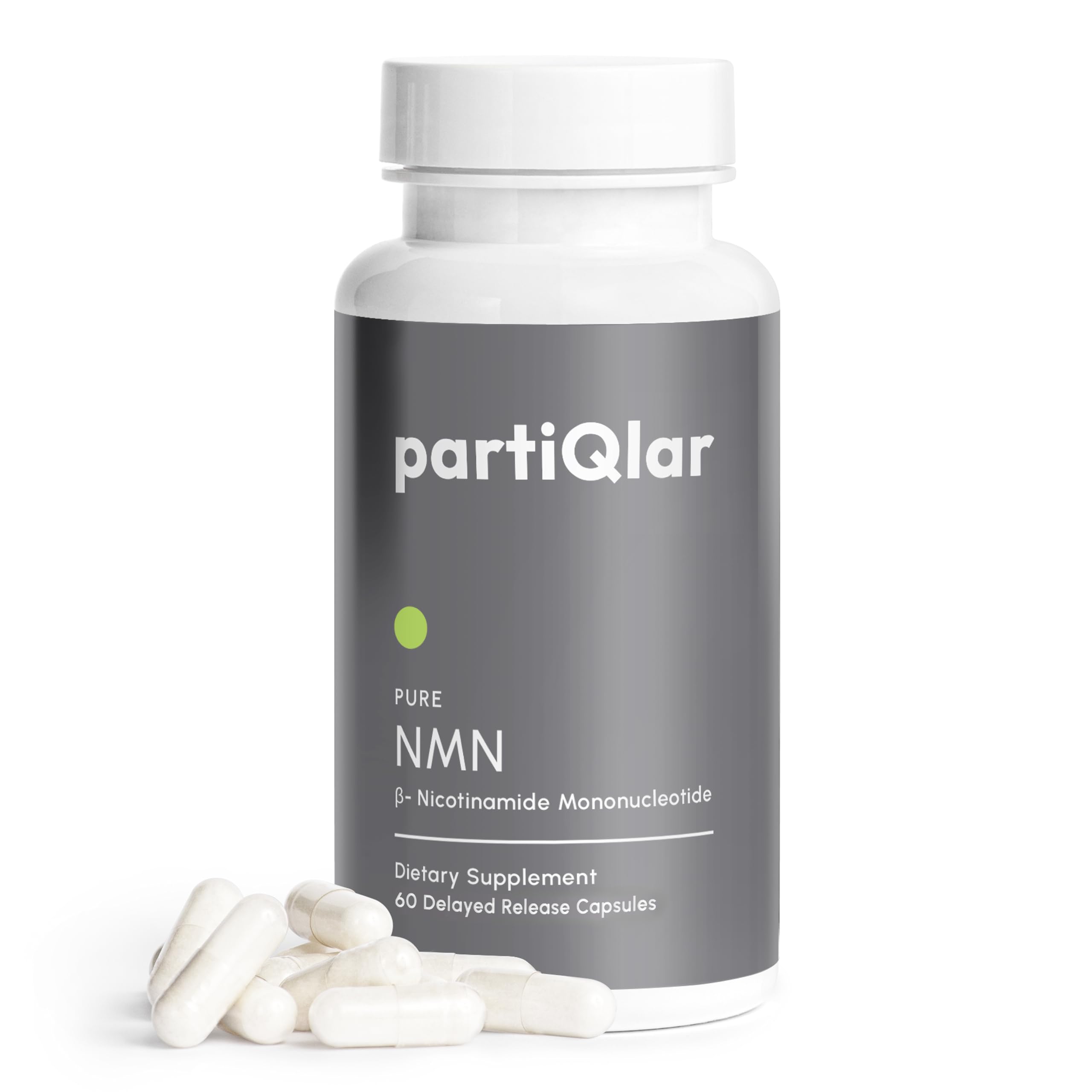 partiQlar NMN Supplement 500mg – Nicotinamide Mononucleotide NMN & Booster for Cellular Energy, Longevity & Healthy Aging – 2-Month Supply (60 Capsules) partiQlar buy supplements canada
