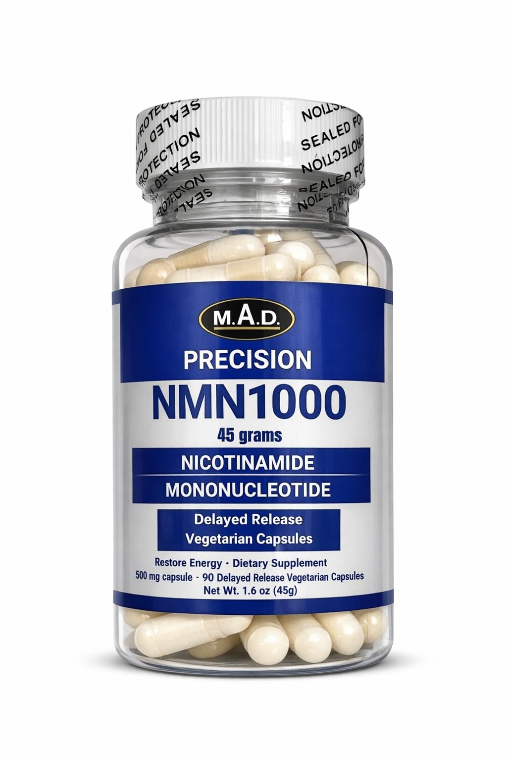 Precision NMN1000-1000 mg per Serving, 90 Capsules, 45 Grams Total Delayed Release Vegetarian Capsule, Nicotinamide Mononucleotide Generic buy supplements canada