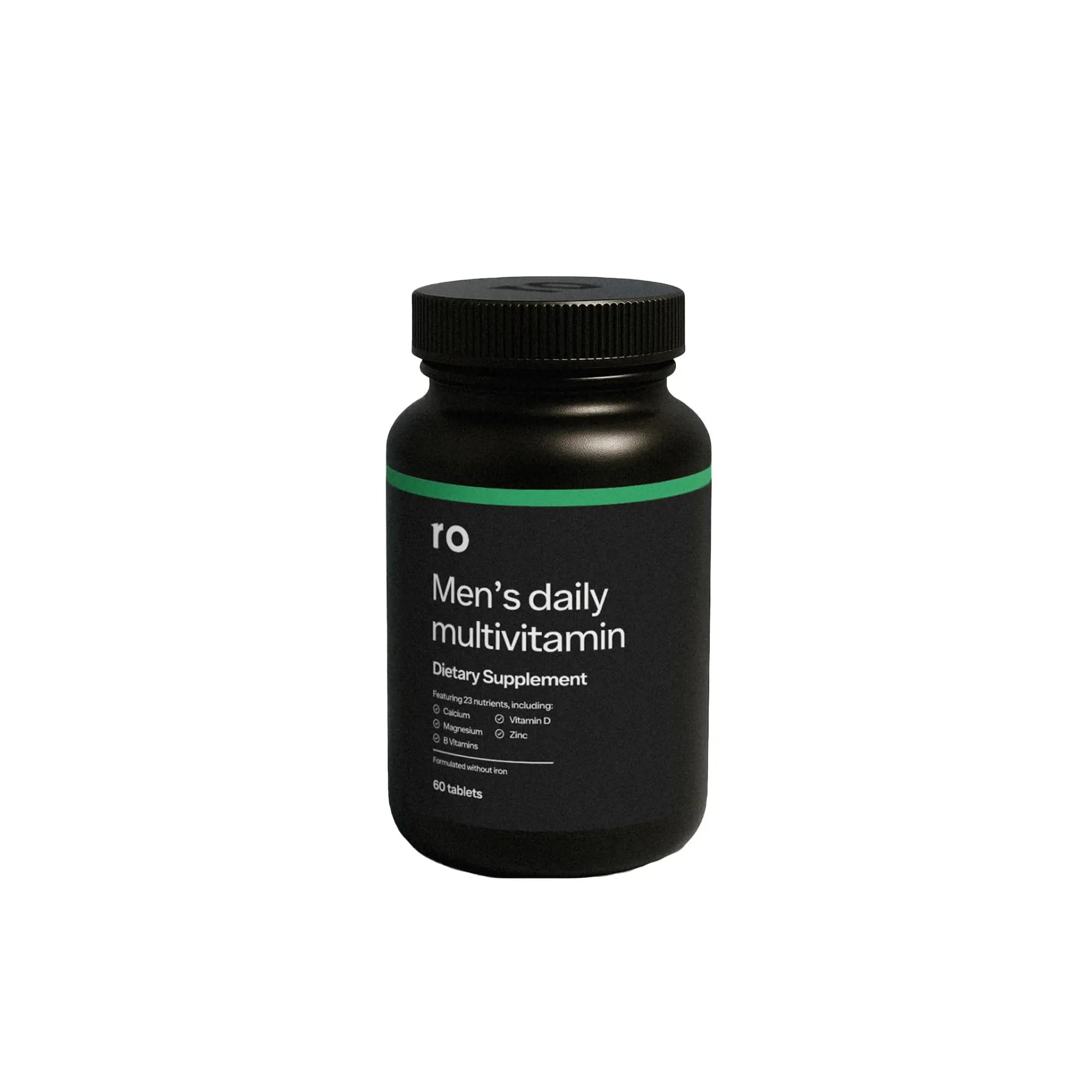 Ro Daily Multivitamin for Men | Supports Physical Activity, Brain + Heart Health, and Immune System with 23 Key Nutrients Including Calcium Ro buy supplements canada