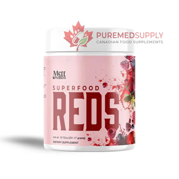 Mett Wellness Superfood REDS | 10.72 oz | With Vitamins A, C & E | Helps Maintain Nitric Oxide Levels | Supports Daily Wellness Mett Wellness buy supplements canada