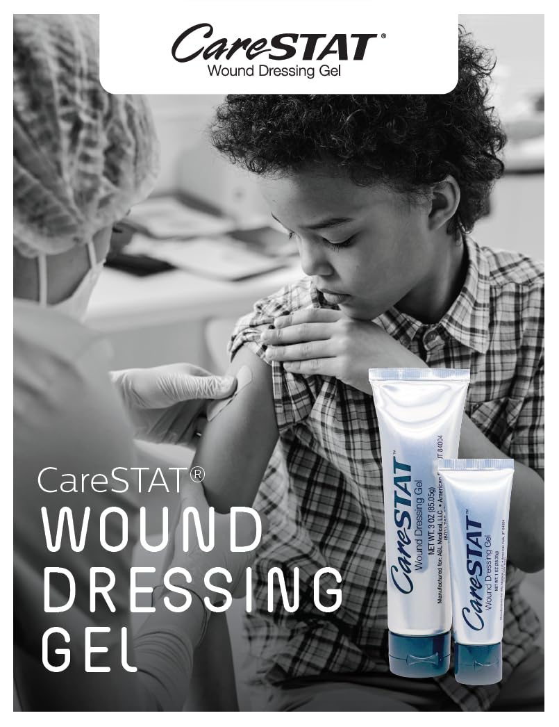 CareSTAT First Aid Kit Gel | 32 PPM Silver Healing Wound Dressing Solution | SilverSol Ag CareSTAT buy supplements canada