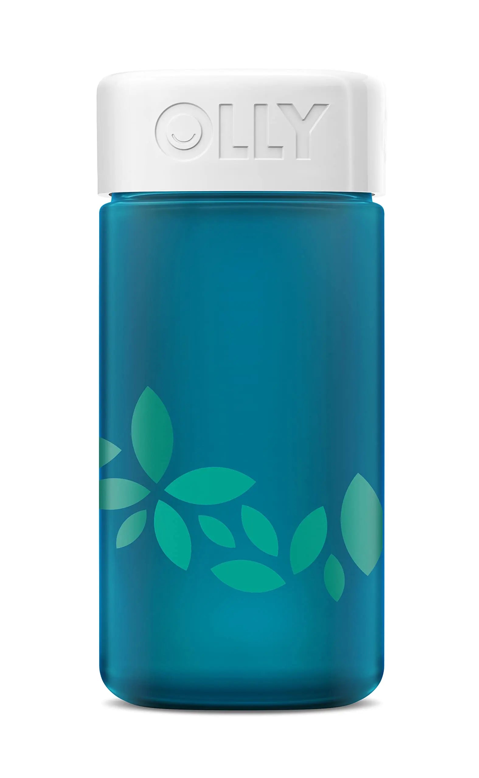 OLLY Joy Jar Gift, Easy Refillable Glass Bottle Vitamin Container, Holds Up to 120 Vitamin Gummies OLLY buy supplements canada