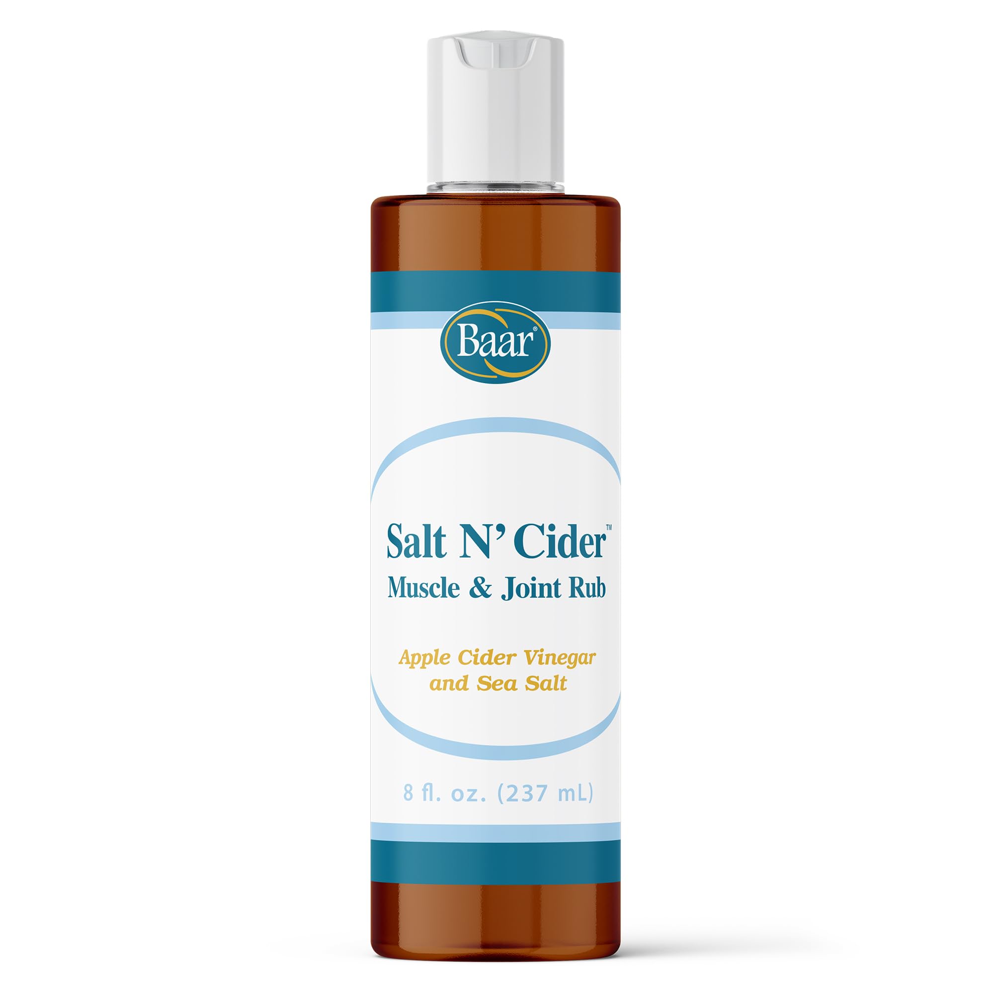 Baar Salt N' Cider Rub - Aids Bruised Ligaments & Tendons, Strains, Sprains & Bone Recovery, 8 fl. oz. Baar buy supplements canada