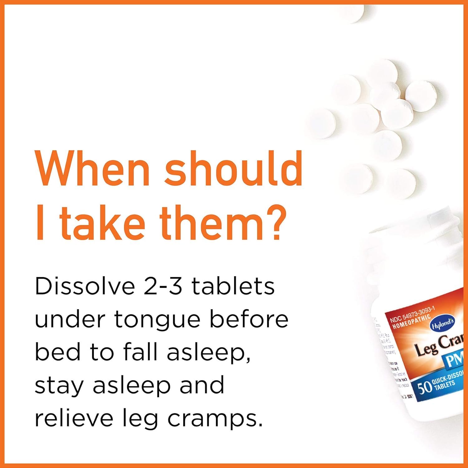 Hyland's Leg Cramps PM With Quinine Tablets 50 ea ( Pack of 6) Hyland's buy supplements canada