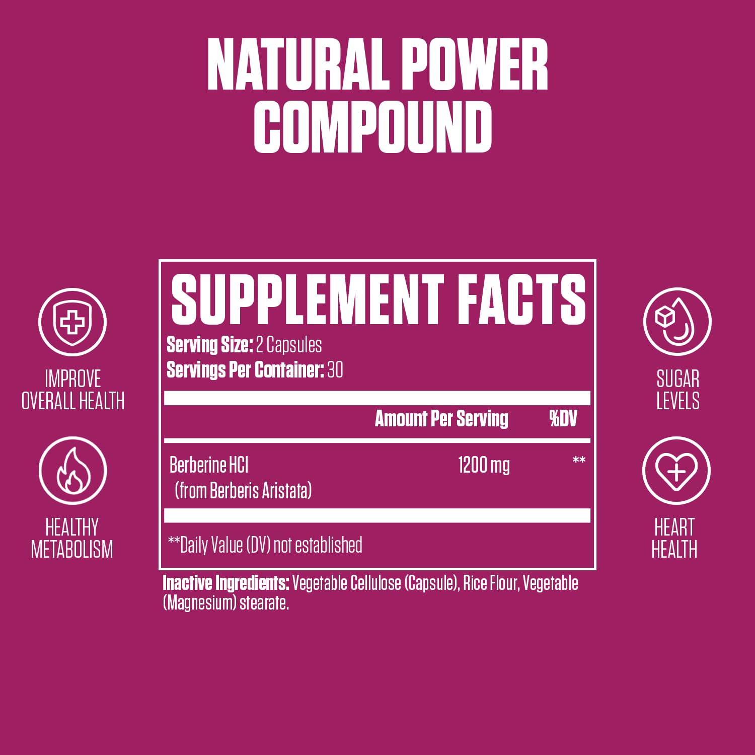 Berberine Extra Strength | #1 Rated Berberine Supplement for Heart Health, Improve Energy EPN Supplements buy supplements canada