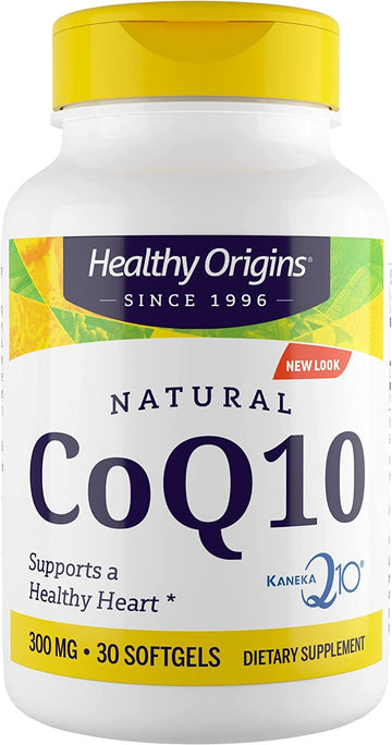 Healthy Origins CoQ10 (Kaneka Q10), 300 mg - Heart Health & Energy Supplement - Gluten Healthy Origins buy supplements canada