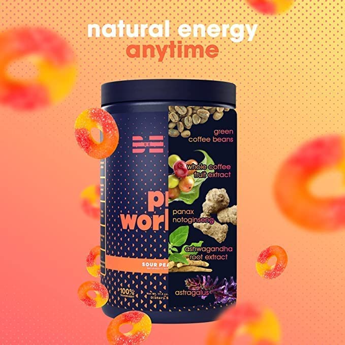 BEAM Pre-Workout Powder | Vegan Energy Booster Powdered Drink with All-Natural BEAM buy supplements canada