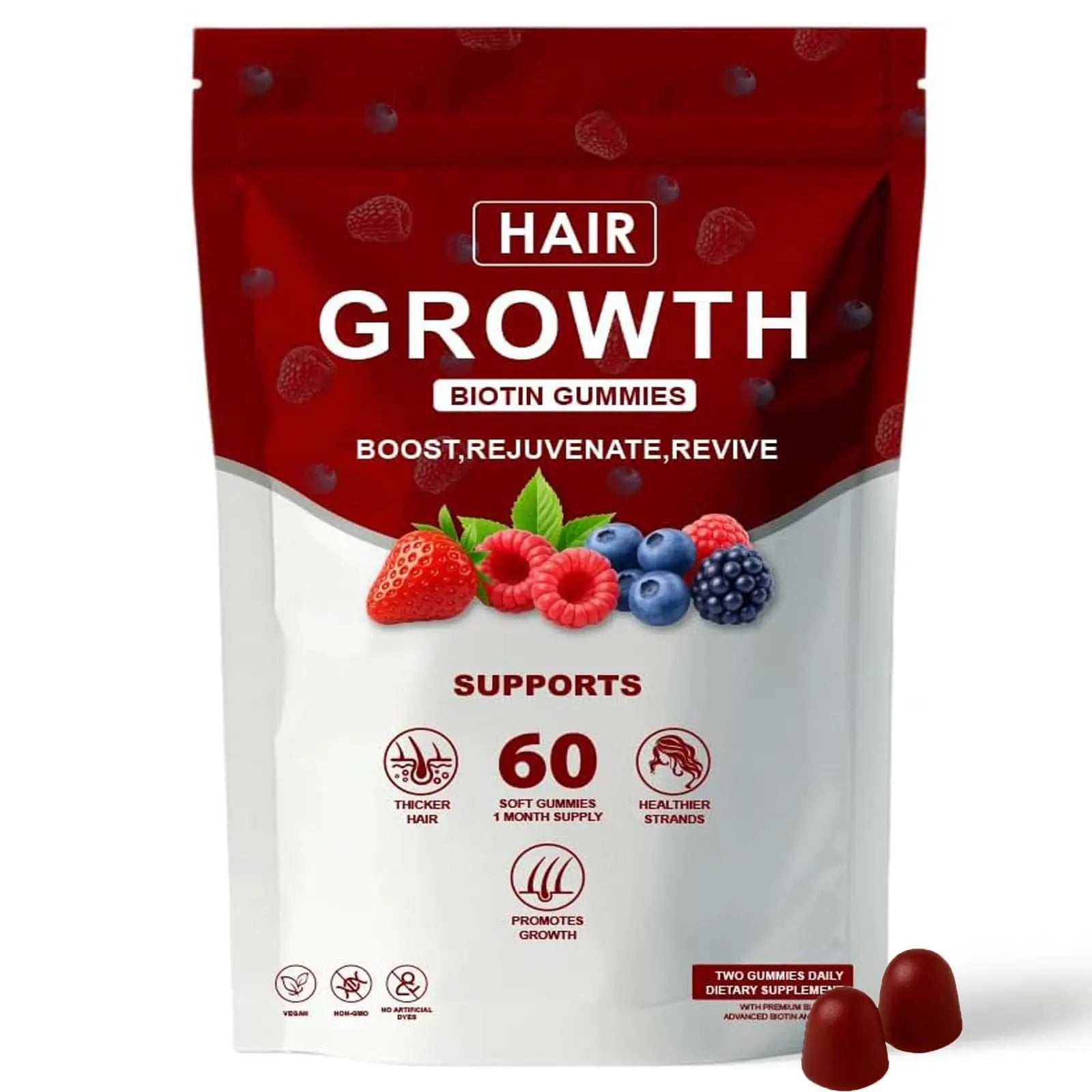 Neonomicon Lumin Hair Growth Gummies – with Biotin, Vitamin C & E, Rosemary, Saw Palmetto – Supports Healthy Hair Growth & Strength Neonomicon buy supplements canada