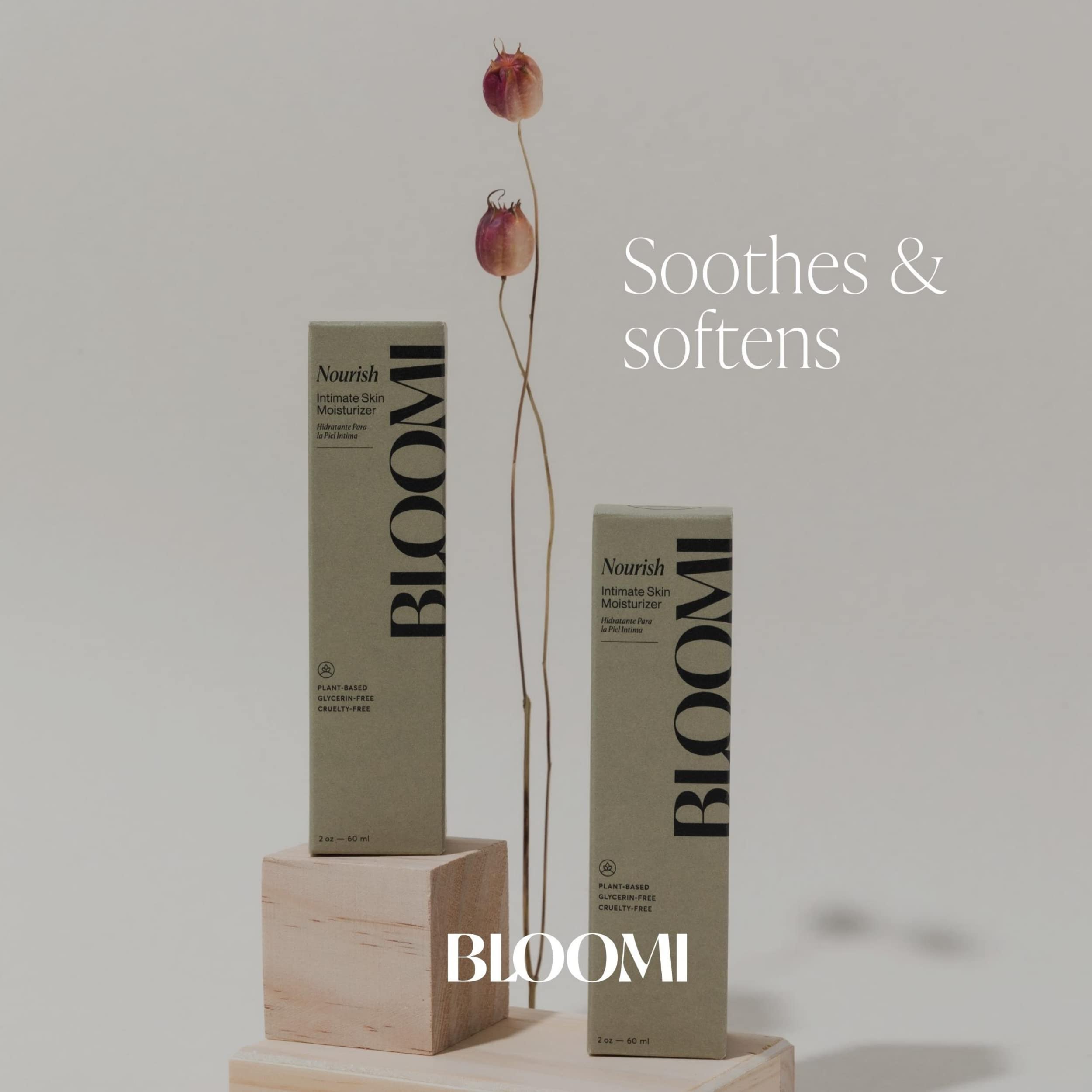 Bloomi Nourish Intimate Skin Moisturizer | Vulva & Penile Cream for Men and Feminine Care Bloomi buy supplements canada