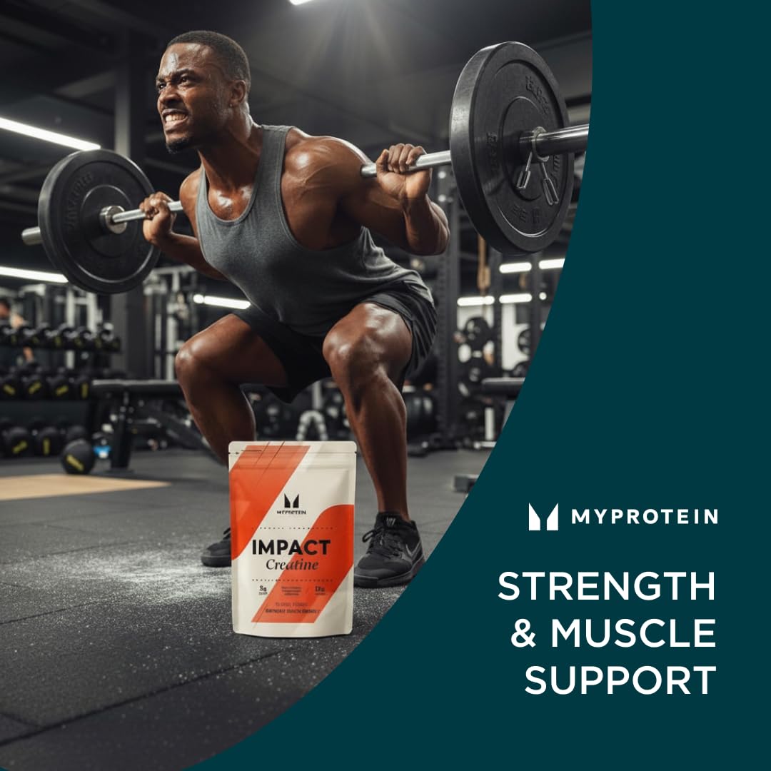 Myprotein Creatine Monohydrate Powder, 100 Servings (1.1lbs), Pure Unflavored Creatine Powder, Post/Pre Workout Supplement for All Sports & Exercises Myprotein buy supplements canada