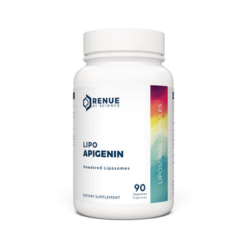 Renue By Science Apigenin | High Strength Liposomal Apigenin Supplement | 90 Apagenine Capsules - 75mg Apigenin per Serving | Non-GMO & Allergen Free | Made in The USA Third-Party Tested Renue By Science buy supplements canada