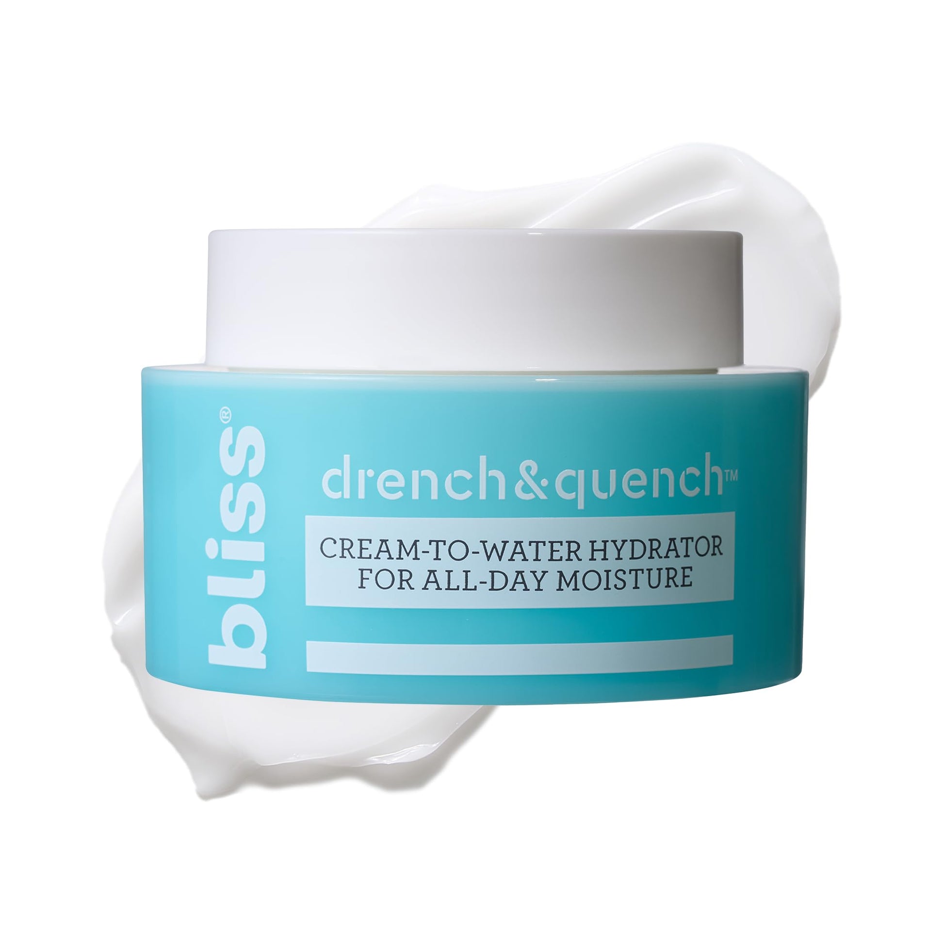 Bliss Drench & Quench Hyaluronic Acid Cream to Water Moisturizer | Lightweight Face Cream with 4 Types of Hyaluronic Acid for All Day Hydration and Plump Skin | Clean Vegan & Cruelty Free 1.7 fl oz Bliss buy supplements canada