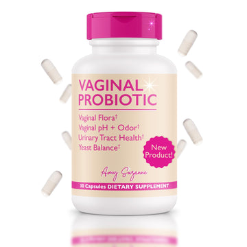 Amy Suzanne Vaginal Probiotics for Women - 10 Billion CFU Probiotic for pH Balance and Urinary Tract Health Amy Suzanne buy supplements canada