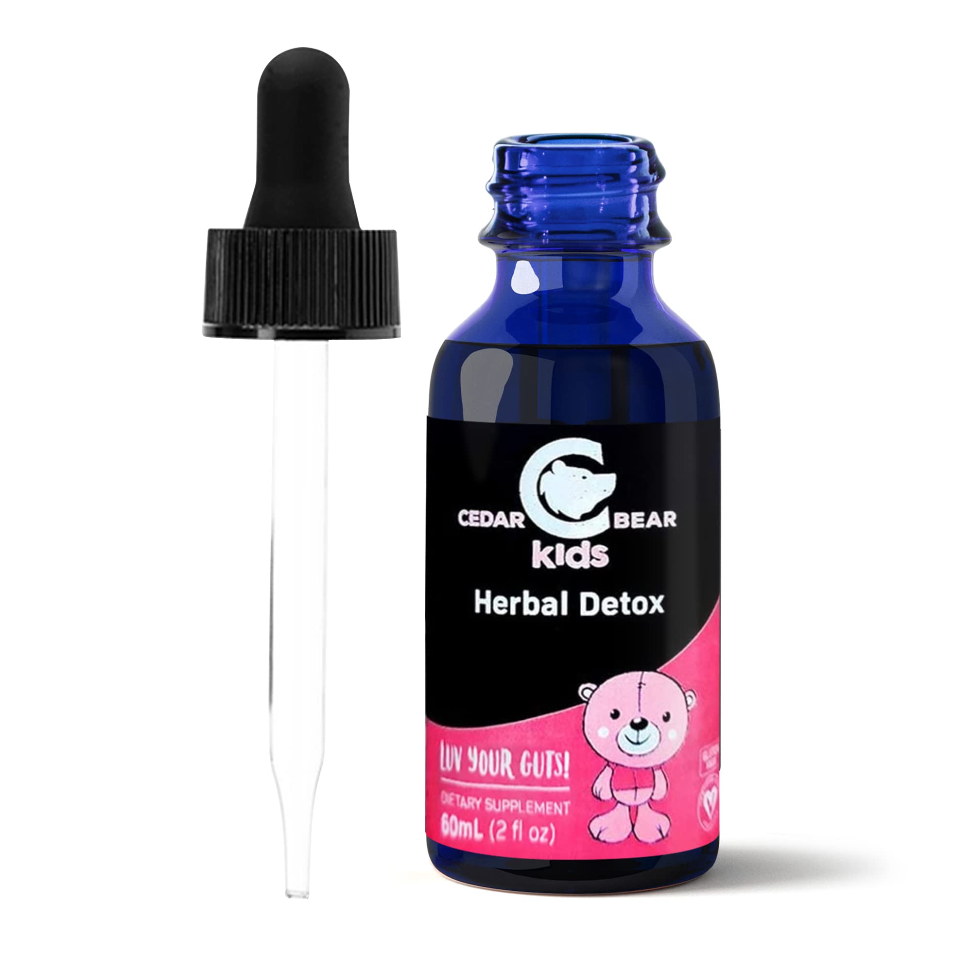 Cedar Bear - Intestinal Cleanse for Kids, Liquid Herbal Supplement for Detox Cleanse Cedar Bear Naturales buy supplements canada
