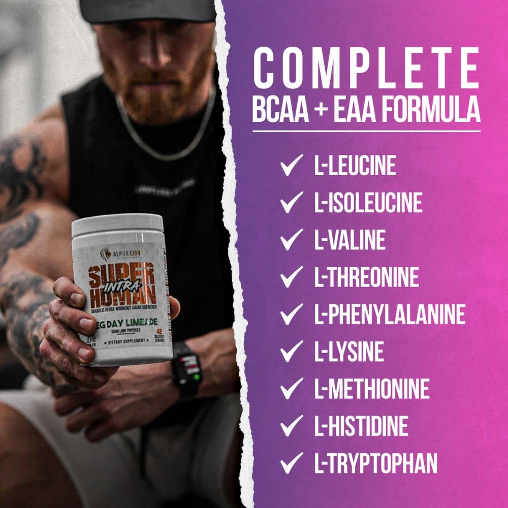 Alpha Lion Superhuman Intra Workout Powder for Men & Women, Amino Acids Drink ALPHA LION buy supplements canada